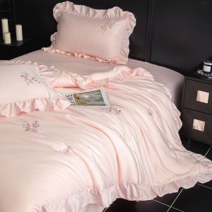 SHAYA | Washable Ice Silk Embroidered Thin Summer Quilt