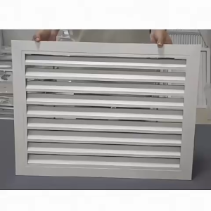 Aluminium Louvre Return Air Grille Louver Grille 300mm 450mm 600mm
