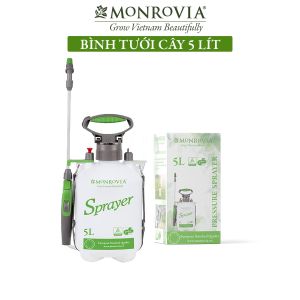 Bình xịt tưới cây MONROVIA 5L phun hai chế độ áp suất lớn tiêu chuẩn Đức