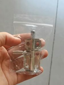 2PCS Grendel Slot Pintu Stainless Steel 2 Inch Kamar Mandi Lemari Tebal