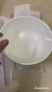 Tô bát sứ trắng cao cấp size 18cm-7 inch hàng khuyến mãi giá rẻ hàng loại 1 sứ siêu dày