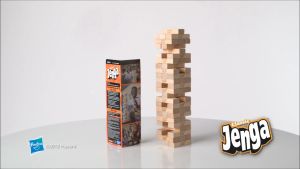 Original Jenga Hasbro Classic Jenga Wooden Block Traditional Broad Game Family Games High Quality Original