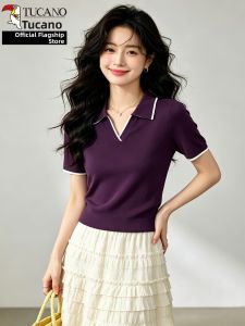 TUCANO | Color Block Soft Casual Short Sleeve T-Shirt