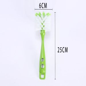 Thermomix Soft Cleaning Brush German Multi-Functional Kitchen Cleaning Brush Double-Headed Cup Brush Baby Bottle Brush