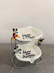 Ceramic Creative Soap Holder: Wall-Mounted Punch-Free Drain Box & Storage Solutions