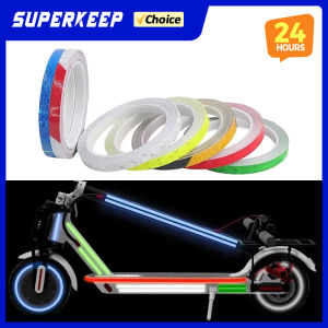 Electric Scooter Wheel Hub Fluorescent Stickers Reflective Tape Sticker Strip for Xiaomi M365 Pro 4Pro for Ninebot Max G30 F20