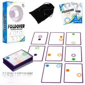 Card Game Shadow Play Space Thinking Training Educational Logic Tabletop Game Graphic Interactive Toy for All Ages