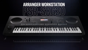 Yamaha PSR-SX620 61-Key Arranger Workstation Professional Keyboard - Package A ( psrsx620 / psr sx620 / psrsx600 )