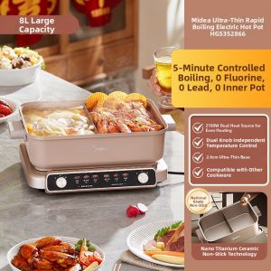 Midea | Slim Quick-boiling Electric Hot Pot