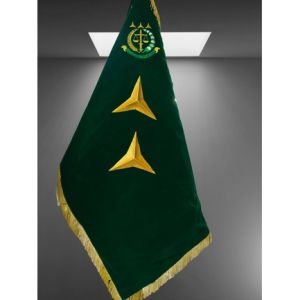Bendera Ruangan Pataka Bintang 2 Logo Kejaksaan RI 90 x 135 Cm