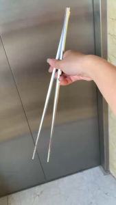 Đũa inox OYATTON đũa dài nấu ăn đũa dài đũa nấu ăn đũa chống nóng đũa dài xào đũa nấu inox