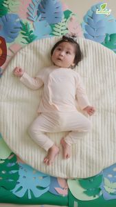 LULLABY - NH358N - Bộ cài lệch DT bé trai/bé gái