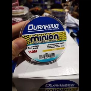 Senar Pancing Duraking Minion Fast Sinking - Super Soft 150m