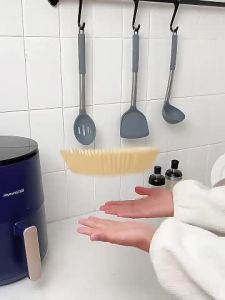 Set 50 tờ giấy nến vàng lót nồi chiên không dầu có khay đựng