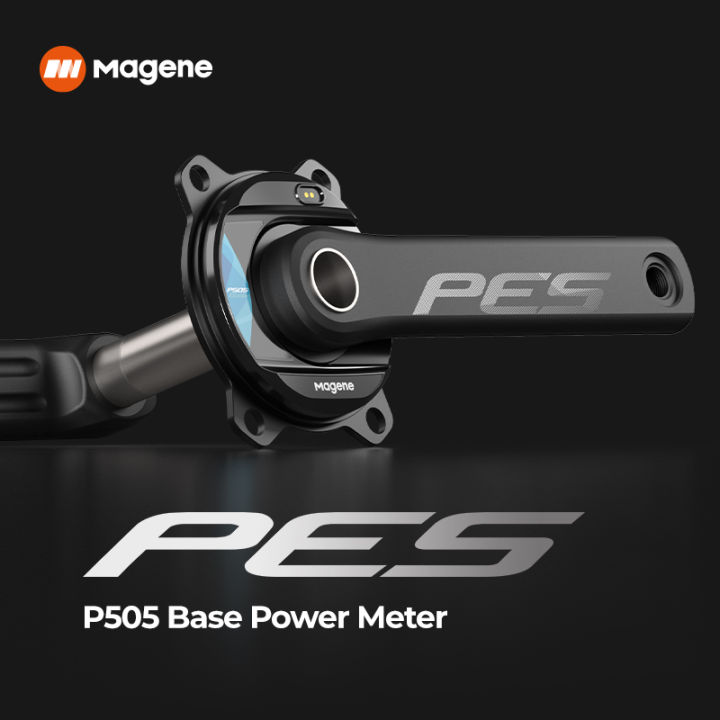 Magene เครื่องวัดพลังงานจักรยาน PES ฐาน P505 4สายฟ้า110BCD จังหวะสมดุล ...