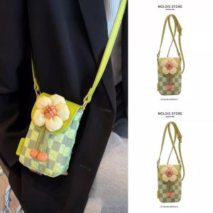 Túi Đeo Chéo Vải Mùa Hè Cho Nữ Túi Đeo Vai Đơn Túi Đựng Điện Thoại Di Động Túi Xách Nhỏ Thời Trang Thường Ngày Túi Xách Nữ