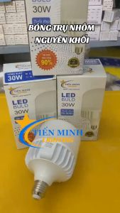 BÓNG TRỤ NHÔM 20W/30W/40W CÔNG SUẤT CAO SIÊU SÁNG TIẾT KIỆM 90% ĐIỆN NĂNG TUỔI THỌ CAO