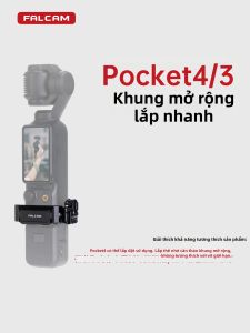 Falcam | Khung Mở Rộng Chuyên Dụng cho DJI Osmo Pocket 3