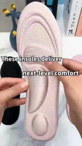 5D Insole Memory Foam Sport Insoles Shoes Sole Breathable Cushion Running Insoles Arch Support Pad