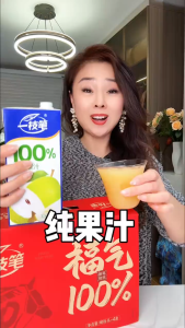 [Yi Zhi Bi] 100% Laiyang Pear Juice 1L x 2 Packs (1+1) Singapore Ready Stock Combo Deal