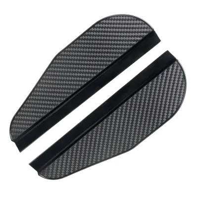 2 Chiếc Sợi Carbon Họa Tiết Gương Chiếu Hậu Ô Tô Che Mưa Chống Thấm Nước Mặt Gương Bảo Vệ Lá Chắn Tầm Nhìn Rõ Ràng Tự Động Phụ Kiện