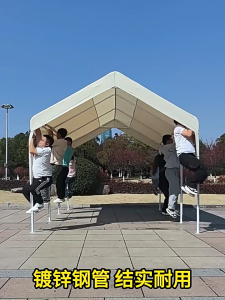 Outdoor Retractable Car Tent UV-Resistant Canopy for Vehicle Protection Camping and Outdoor Events Wholesale