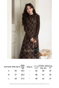 Bộ Đầm Dây Kiểm Tra và Áo Thun Ôm Body Quần Áo Công Sở Mùa Thu