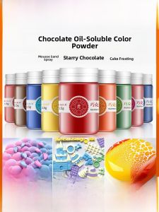 Toner Baking Edible Chocolate Oil Soluble FC Method Oil Recovery Red Black White Color Mixing Pigment Lake Cake Pigment