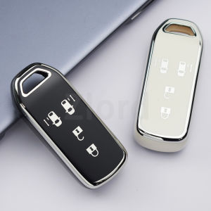 สมาร์ทคีย์กรณีTPUรถระยะไกลFobสําหรับHondaใหม่Nbox Custom JF3 / JF4 N-BOX JF1 / JF2 N-BOX + Plus N Wagon N-Oneพวงกุญแจ