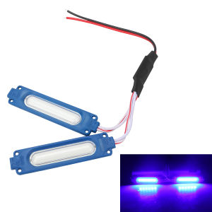 KEVANLY | 2/5 Pair LED Warning Light Modification Module Universal Injection Molded Design Strobe Module for Car Motorcycle RV UTV ATV 12V