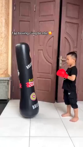[Tặng Bơm] Trụ Đấm Boxing 1m6 Tự Cân Bằng Trụ Đấm Bốc Phụ Kiện Dụng Cụ Tập Thể Thao Bao Cát Đồ Chơi