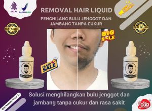 <TERLARIS> 5 HARI PERONTOK BULU KUMISJENGGOT JAMBANG DALAM TANPA CUKUR DAN RASA SAKIT [REMOVAL HAIR LIQUID] Perontok bulu terbaik / Obat oles perontok bulu jenggot / Kumis / Jambang / BPOMHALAL {COD/BAYAR DITEMPAT}