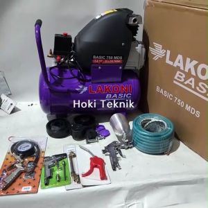 Mesin Kompresor Oli 1 HP Lakoni Basic 750 MDS