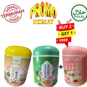 Paket 3 toples sereal oufen lotus kemasan 500 gram