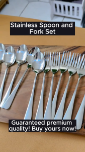 Silver & Gold Stainless Steel Utensils | Spoon Fork Knife Teaspoon Teasfork | Cutlery Western Dinnerware Set Kitchen Cutlery