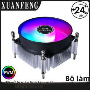 XUANFENG Bộ Làm Mát CPU Cho X79 X99 4PinPWM Làm Mát Bằng Không Khí Lõi Đồng/nhôm Tương Thích Với Quạt Xử Lý Máy Tính LGA2011 2066 E5 2099