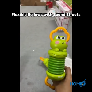 Childrens Accordion Baby Toy with Sound Module Frog and Unicorn Designs / Baby Fun Play Game Toys