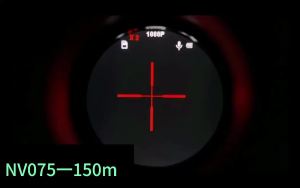 NV075 Night Vision Hunting Scope Goggles Monocular50mm Lens200-400M Infrared Camera Support Photo & Video850nm IRMetal Body