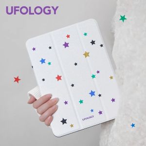 เคสไอแพด Pro11 2024 air6 gen8 gen9 10.2 Gen11 Air7 11 มีสีสัน ดาว สวย ที่ใส่ปากกา น่ารัก เคส ipad แอร์4 แอร์5 10.9 pro11 gen10 air3 10.5 gen6 mini6/7