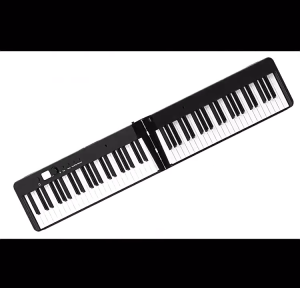 Rixton 88 keys portable piano keyboardprofessional electric piano，multi-function MIDI Semi Weighted Size Keys (FP002AWH)
