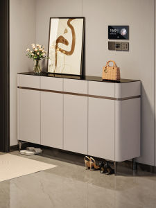 YANGYING | Minimalist Wall-mounted Shoe Storage Cabinet for Home Entryway