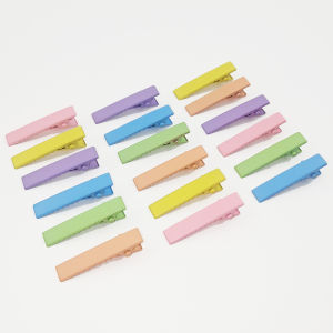 Colorful Small Hair Clip Duckbill Hair Accessory Handmade Side Headwear DIY Base Clamp Style Fashionable Hair Ornament