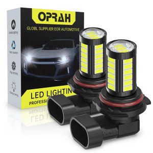 ✅Oprah 2PCS 24V 12V 6000LM H11 Auto LED Fog Lamp Super Bright White H7 9005 9006 HB3 HB4 Front Fog Light Headlight Project Light 33×5630LEDs Car Driving Running Headlamp