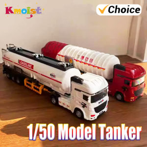 1/50 Inertia Model Car Engineering Tanker Truck Children Diecast Toys  Transportation Engineering Cars Toy Boys Birthday Gifts