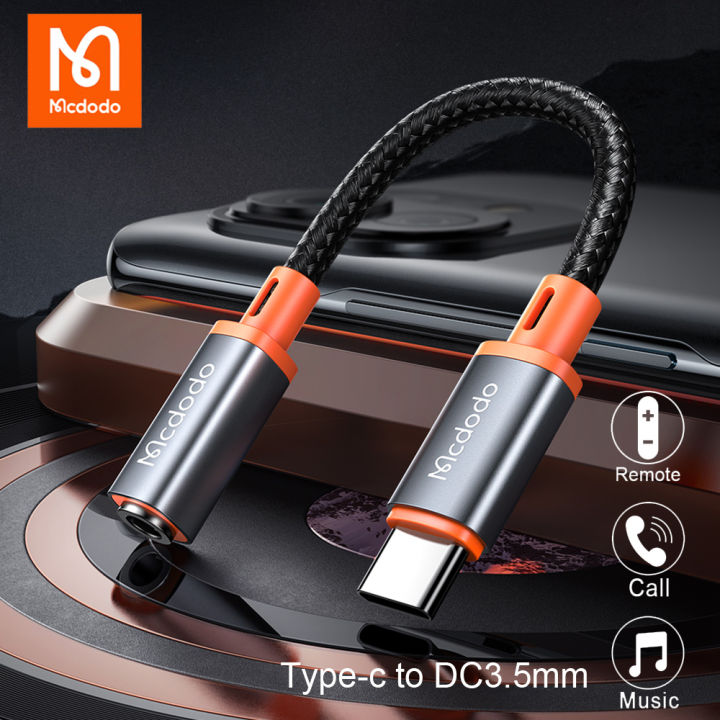 For iPhone 15 Series）Mcdodo Audio Cable Type C 3.5 Jack Earphone