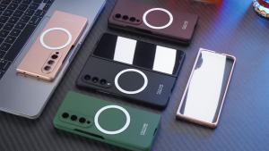 dis_play เคสโทรศัพท์แฟล็ตซัมซุง / รองรับการชาร์จไร้สาย เคส for ซัมซุง samsung z fold zfold 4 5 6 7