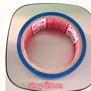 1 Cuộn băng keo simili màu xanh dương rộng 3.6cm dài 12 mét lõi giấy 3mm giá tại xưởng