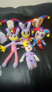ของเล่นตุ๊กตาการ์ตูนเกม pomni ตุ๊กตา jax The Amazing Digital Circus Clown น่ารัก ของขวัญสําหรับเด็ก