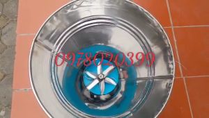 Máy băm  rau bèo  chuối  phễu làm bằng inox chống han rỉ