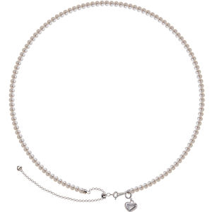 NANZHUGONG | Freshwater Pearl Necklace 925 Silver